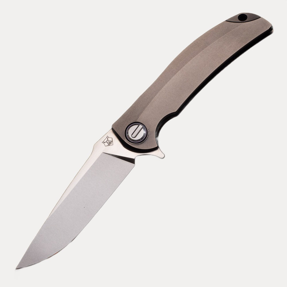 SHIROGOROV “LIMITED EDITION” RJ MARTIN DESIGN RUSSIAN OVERKILL – M398 BLADE – TITANIUM HANDLE – RBS