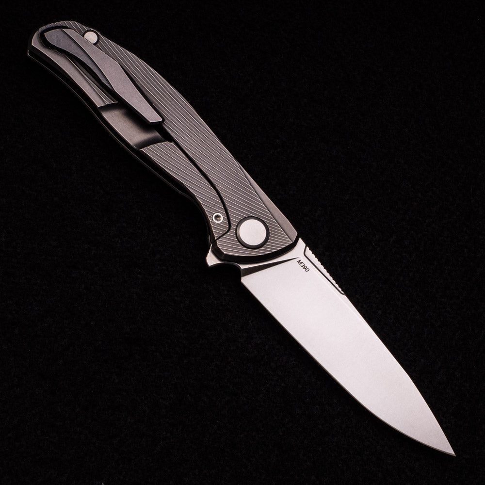 SHIROGOROV F95 ICEBREAKER SPECIAL EDITION – M390 BLADE – TITANIUM HANDLE – MRBS