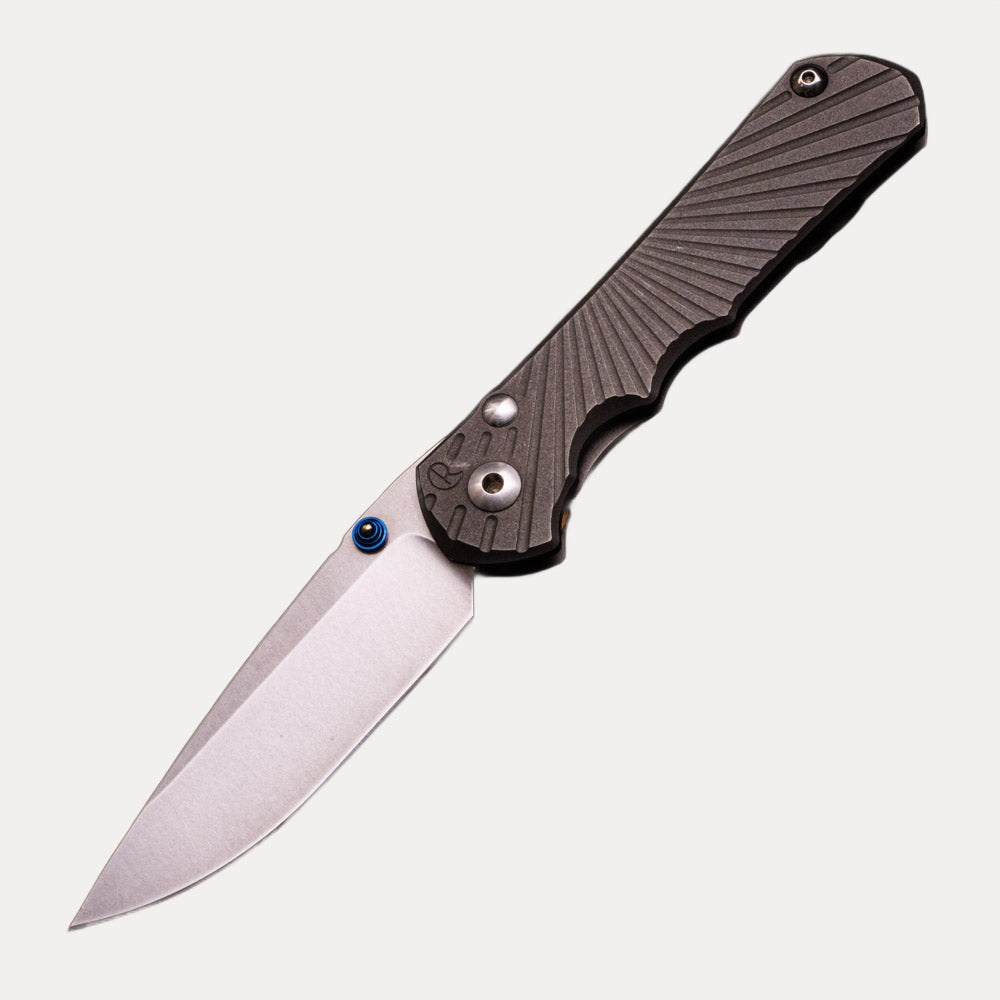 Chris Reeve Large Inkosi CAD Custom – Drop Point CPM S35VN Blade - Wilson Combat