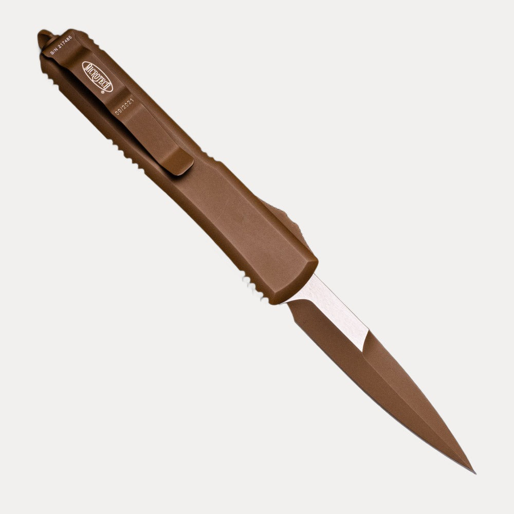 Microtech Ultratech Bayonet Standard Cerakote Tan 120-1 CTA