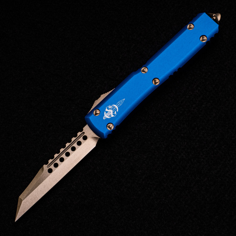 MICROTECH ULTRATECH WARHOUND SIGNATURE SERIES BLUE BRONZED STANDARD 119W-13 BLS