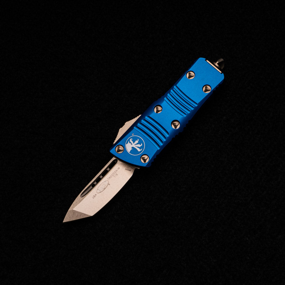 MICROTECH TROODON MINI T-E BLUE BRONZED STANDARD 240-13 BL