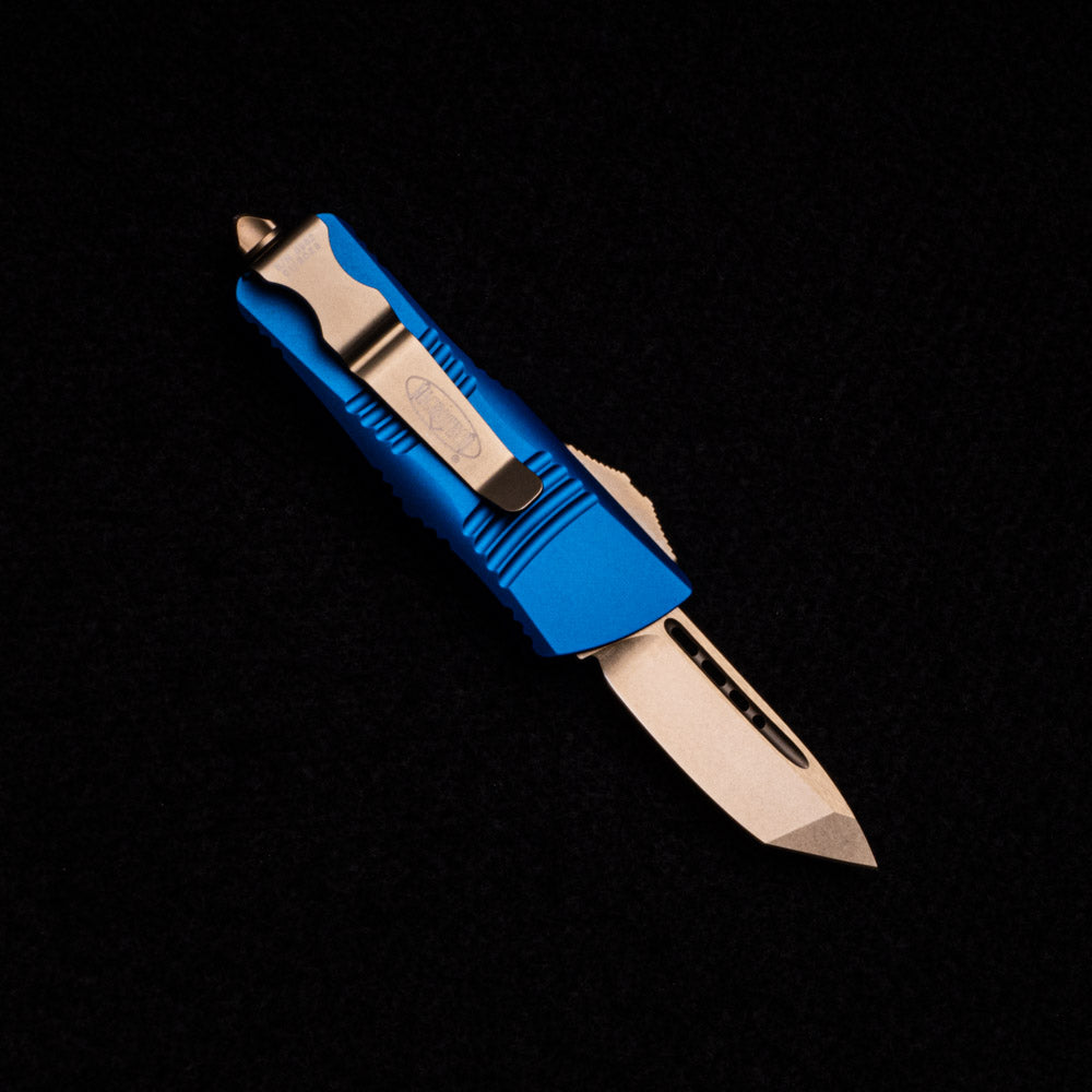 MICROTECH TROODON MINI T-E BLUE BRONZED STANDARD 240-13 BL