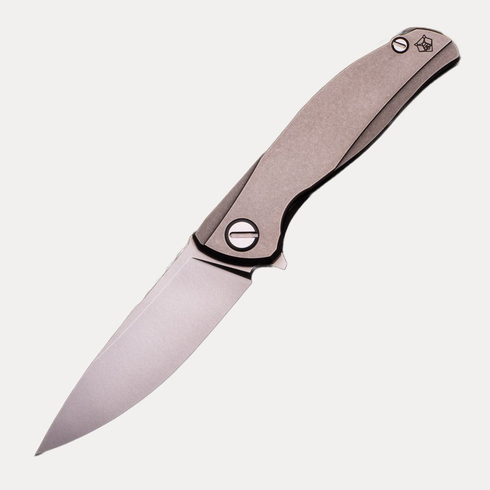 SHIROGOROV F95 ZERO – M390 BLADE – TITANIUM HANDLE – MRBS