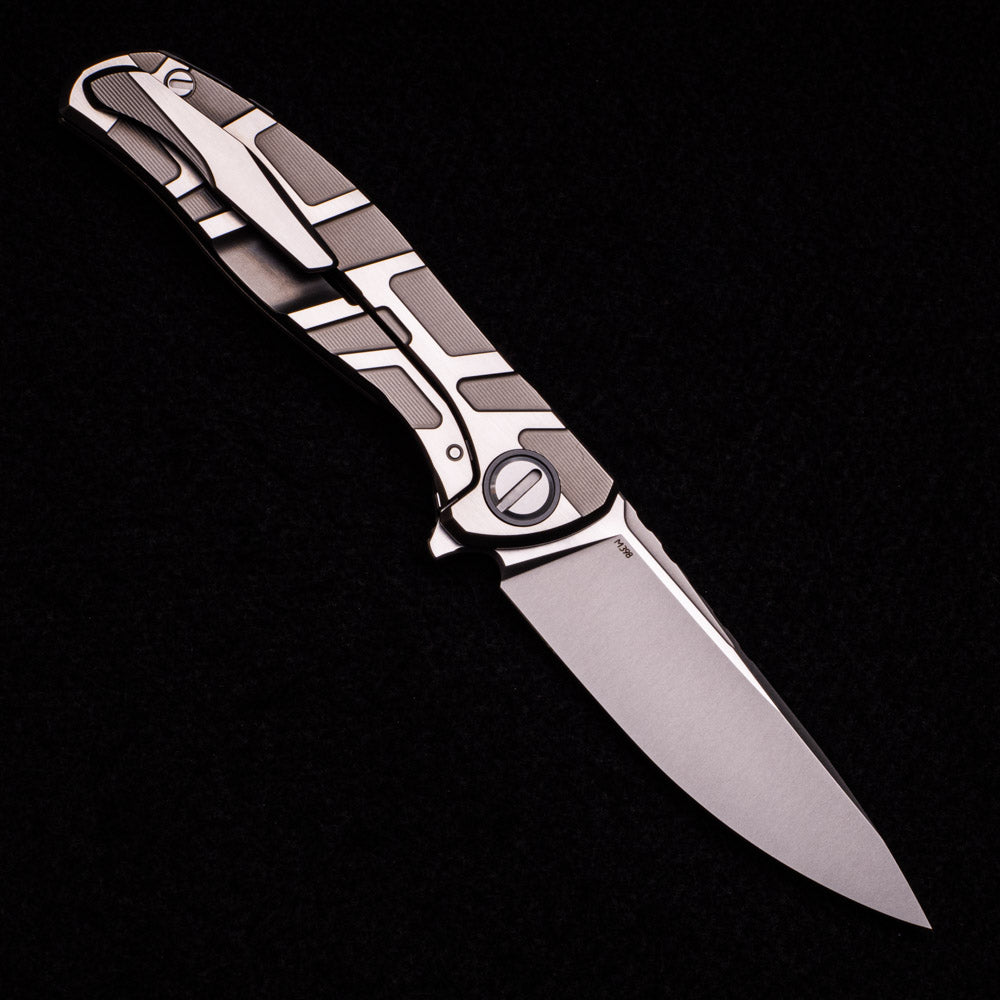 Shirogorov Custom Division F95T – Titanium Handle – M398 Blade – SRRBS