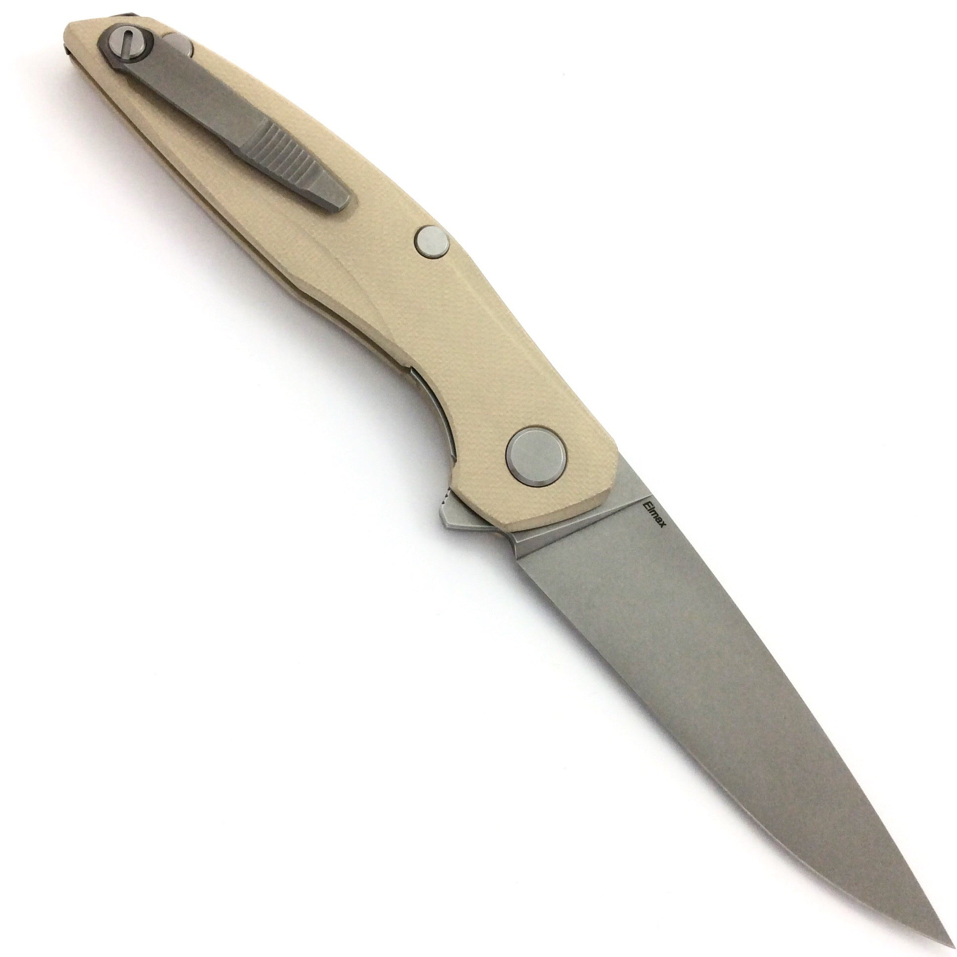 SHIROGOROV 111 - ELMAX BLADE - SAND G10 HANDLE - MRBS