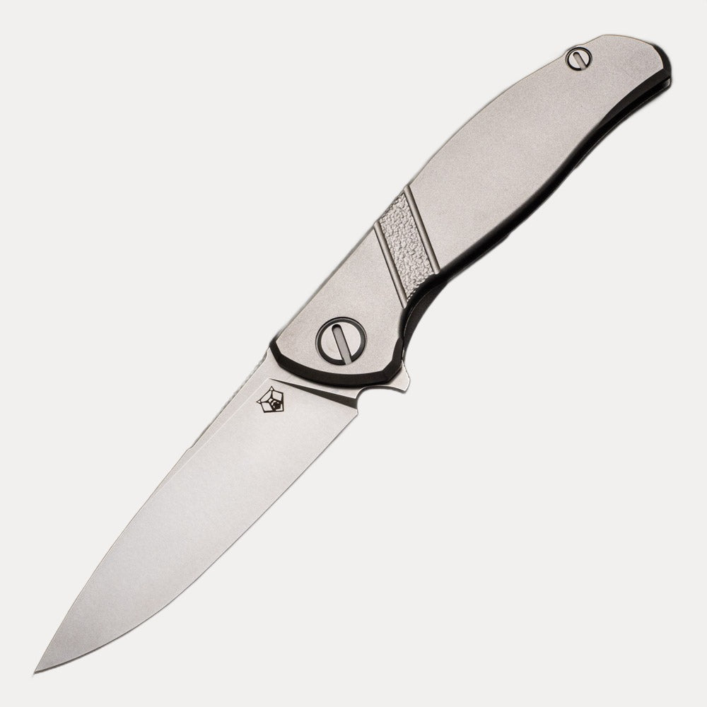 SHIROGOROV KNIVES - WR BLADEWORKS "HYDRONIAN" F95 FLIPPER - M390 BLADE - TITANIUM HANDLE - MRBS