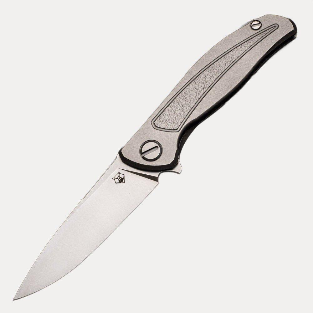 SHIROGOROV KNIVES - WR BLADEWORKS "HYDRONIAN" F95 FLIPPER - M390 BLADE - TITANIUM HANDLE - MRBS