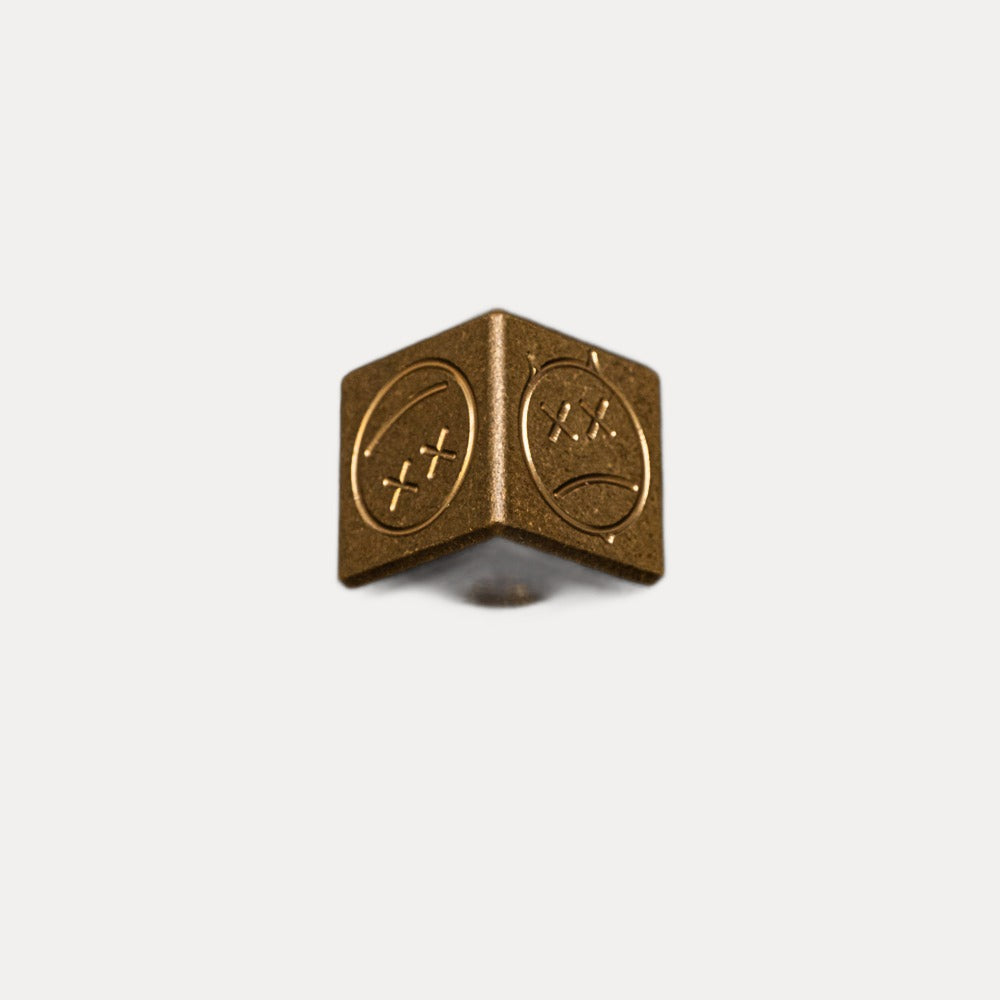 Andy Frankart Cube Bead – Bronze