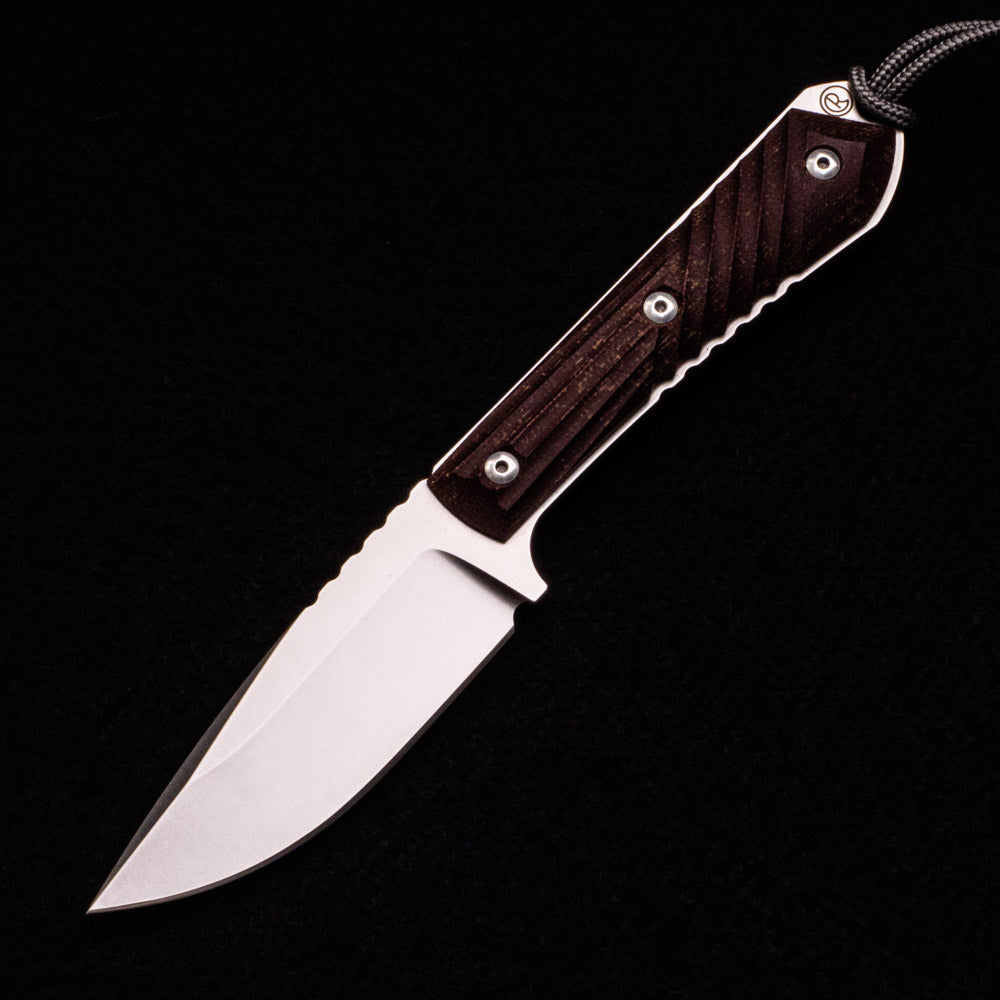 Chris Reeve Nyala – Drop Point CPM S35VN Blade – Natural Canvas Micarta