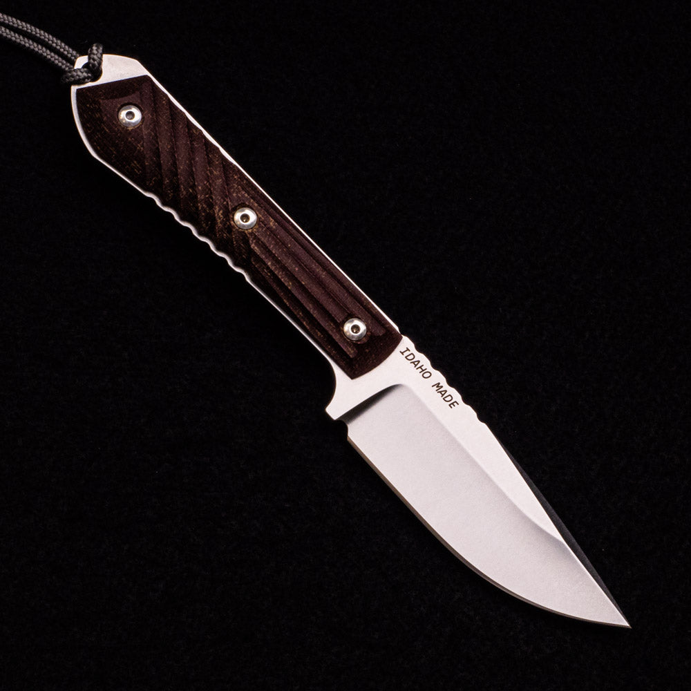 Chris Reeve Nyala – Drop Point CPM S35VN Blade – Natural Canvas Micarta