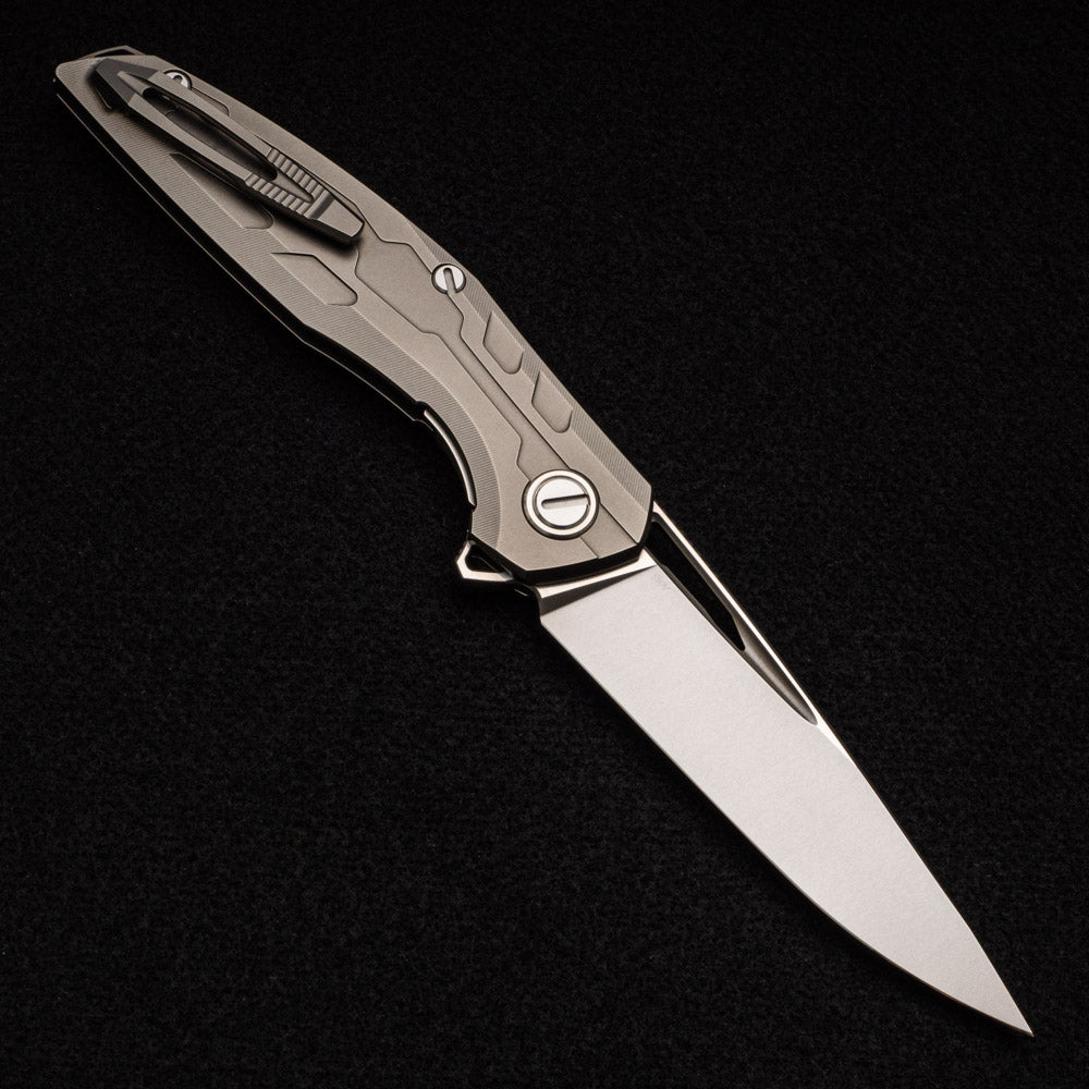 Shirogorov Custom Division 111 - Titanium Handle - S90V Blade - RBS