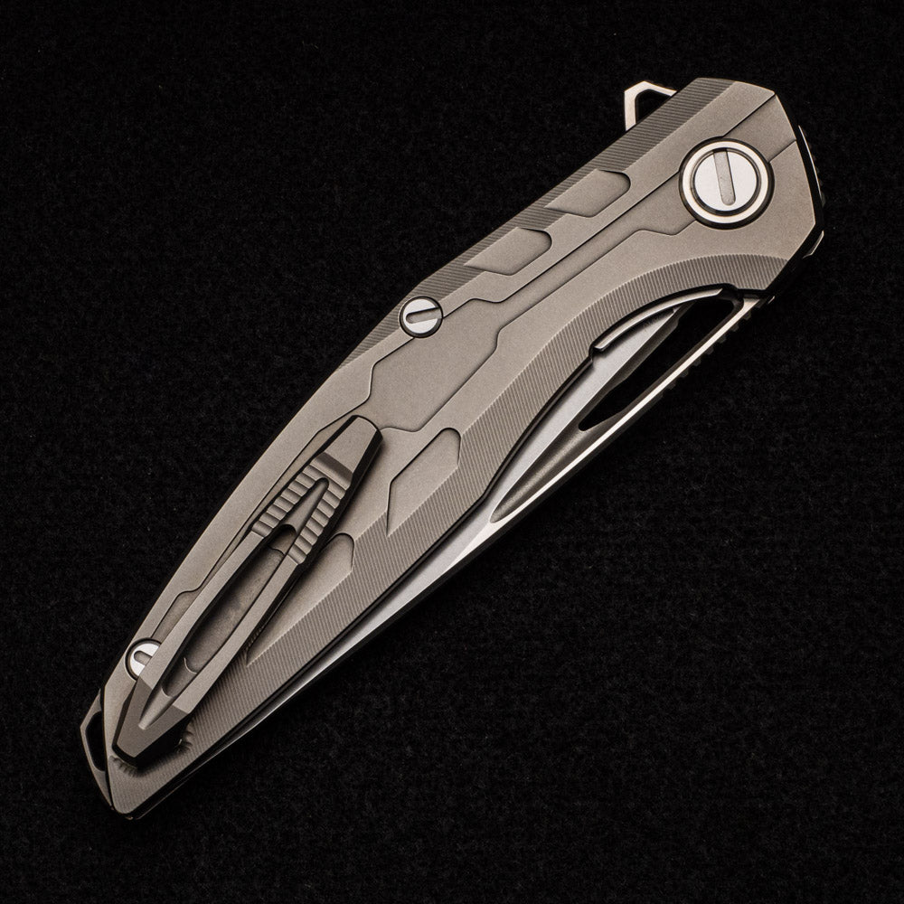 Shirogorov Custom Division 111 - Titanium Handle - S90V Blade - RBS