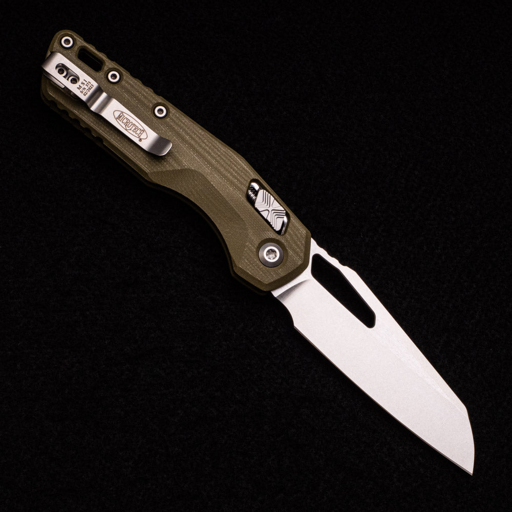 Microtech MSI S-E G-10 OD Green Stonewash Standard 17-4 SS Backspacer 210-10 GTOD