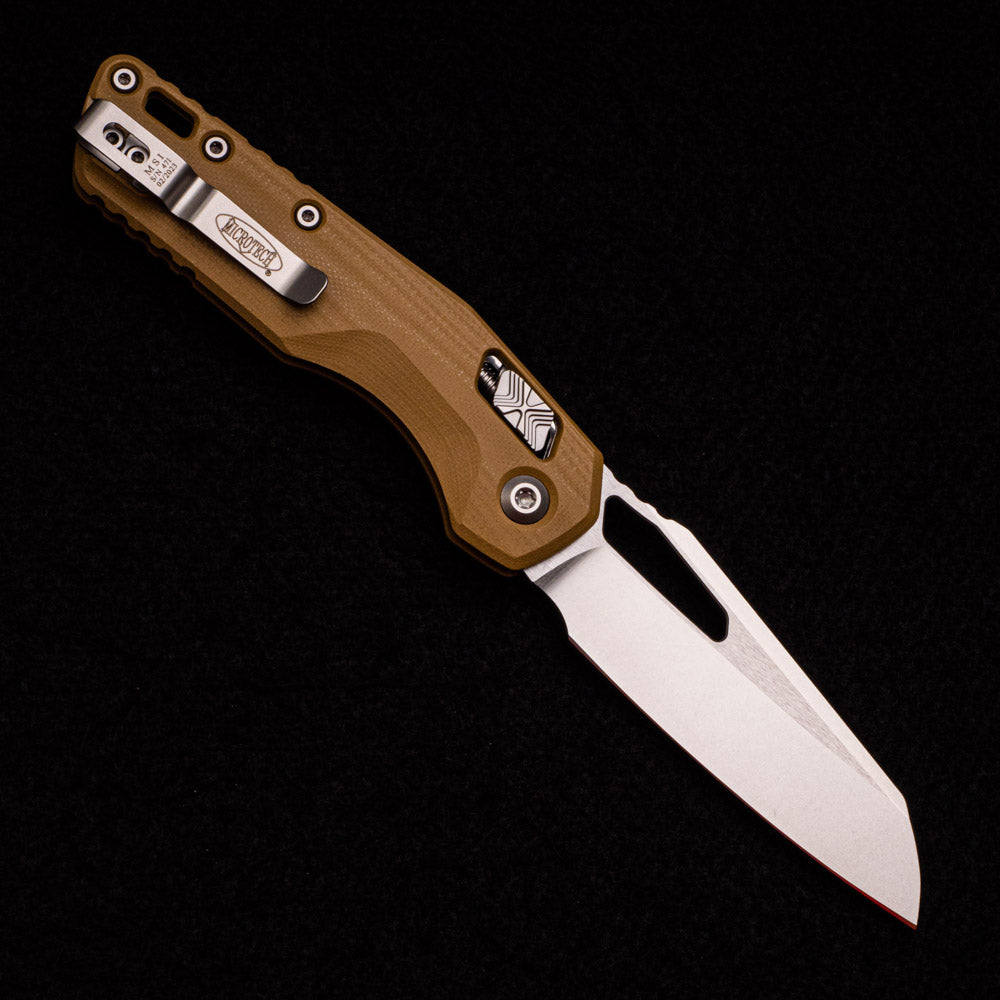 Microtech MSI S-E G-10 Tan Stonewash Standard 210-10 GTTA