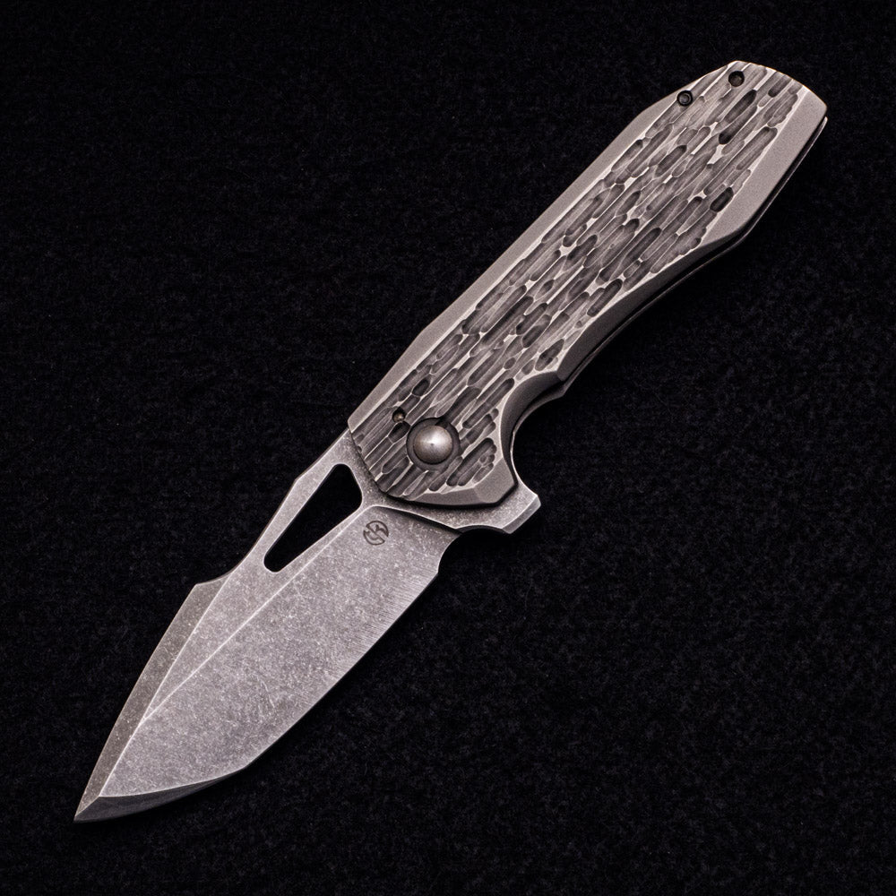 Geoff Blauvelt - Tuffknives Carved Bone Switch