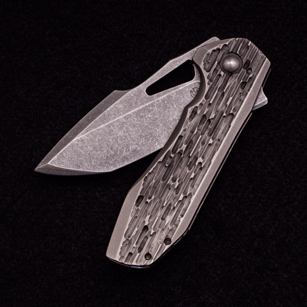 Geoff Blauvelt - Tuffknives Carved Bone Switch