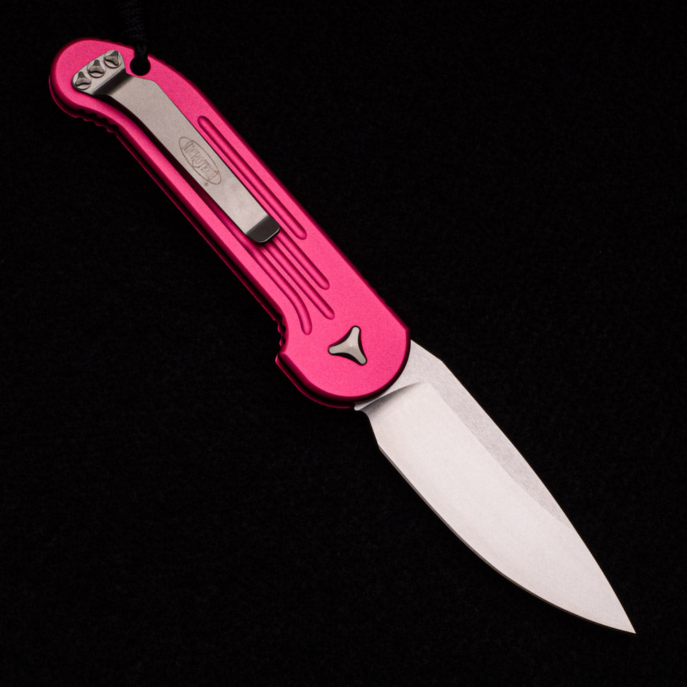 Microtech L.U.D.T. Pink Stonewash Standard 135-10 PK