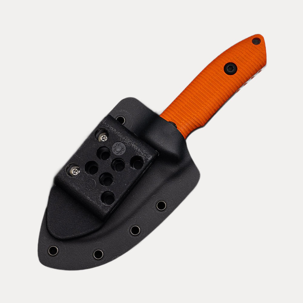 Pro-Tech Knives SBR Fixed Blade - Orange G-10 Handle - DLC Black S35-VN Blade - LG511