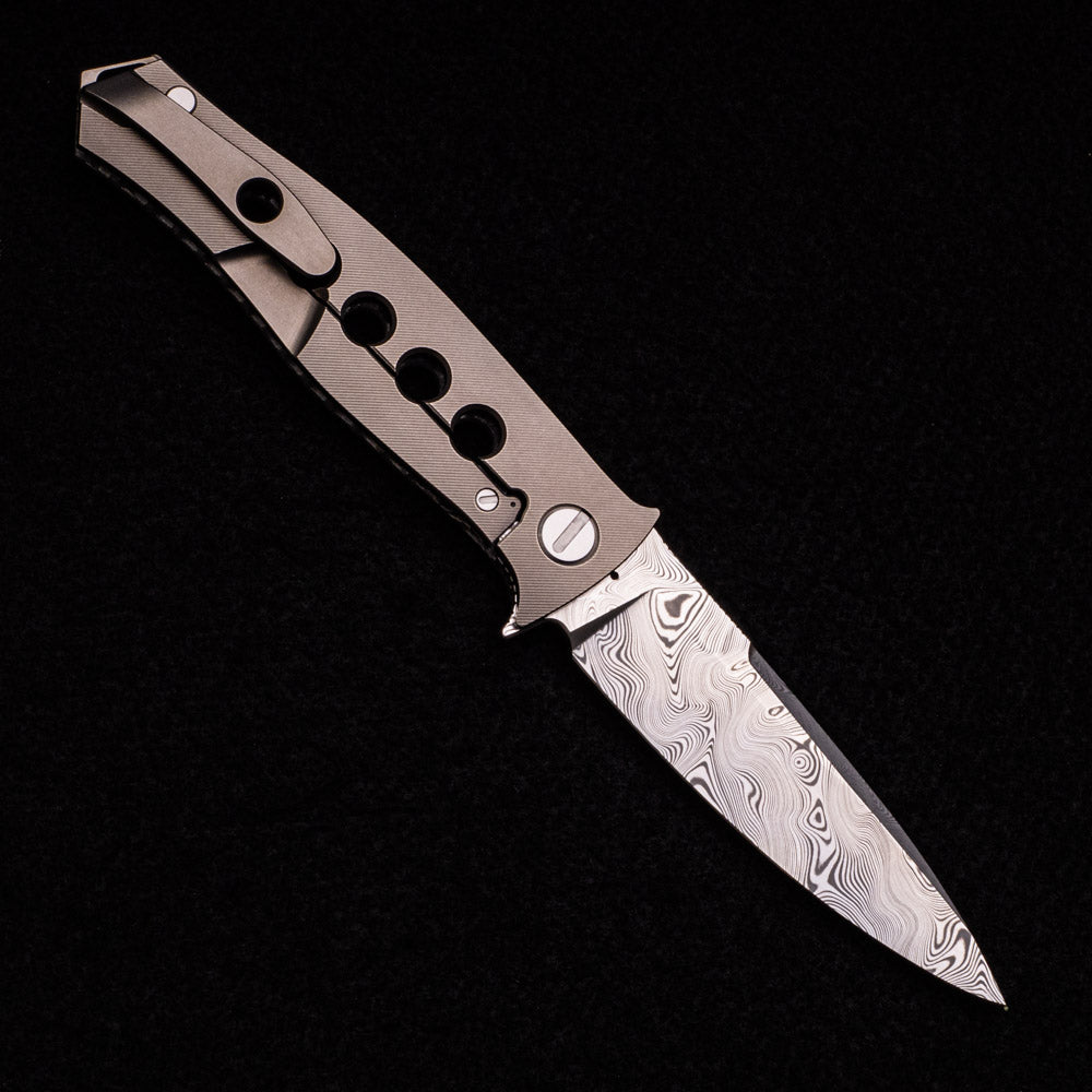 SHIROGOROV – “LIMITED EDITION” TOM MAYO DESIGN RUSSIAN DR. DEATH ARCTIC – DAMASTEEL & SILVER ALUTEX – RBS