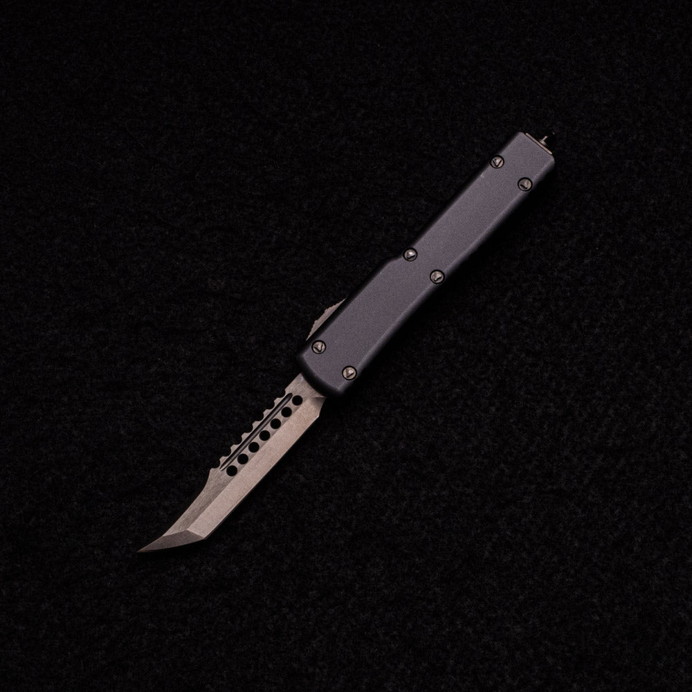 Microtech UTX-70 Hellhound Shadow Signature Series DLC Standard DLC Hardware 419-1 DLCTSH S-N 058