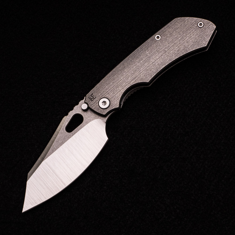 Custom Knife Factory Evolution 3.0 – Titanium Handle – M390 Blade