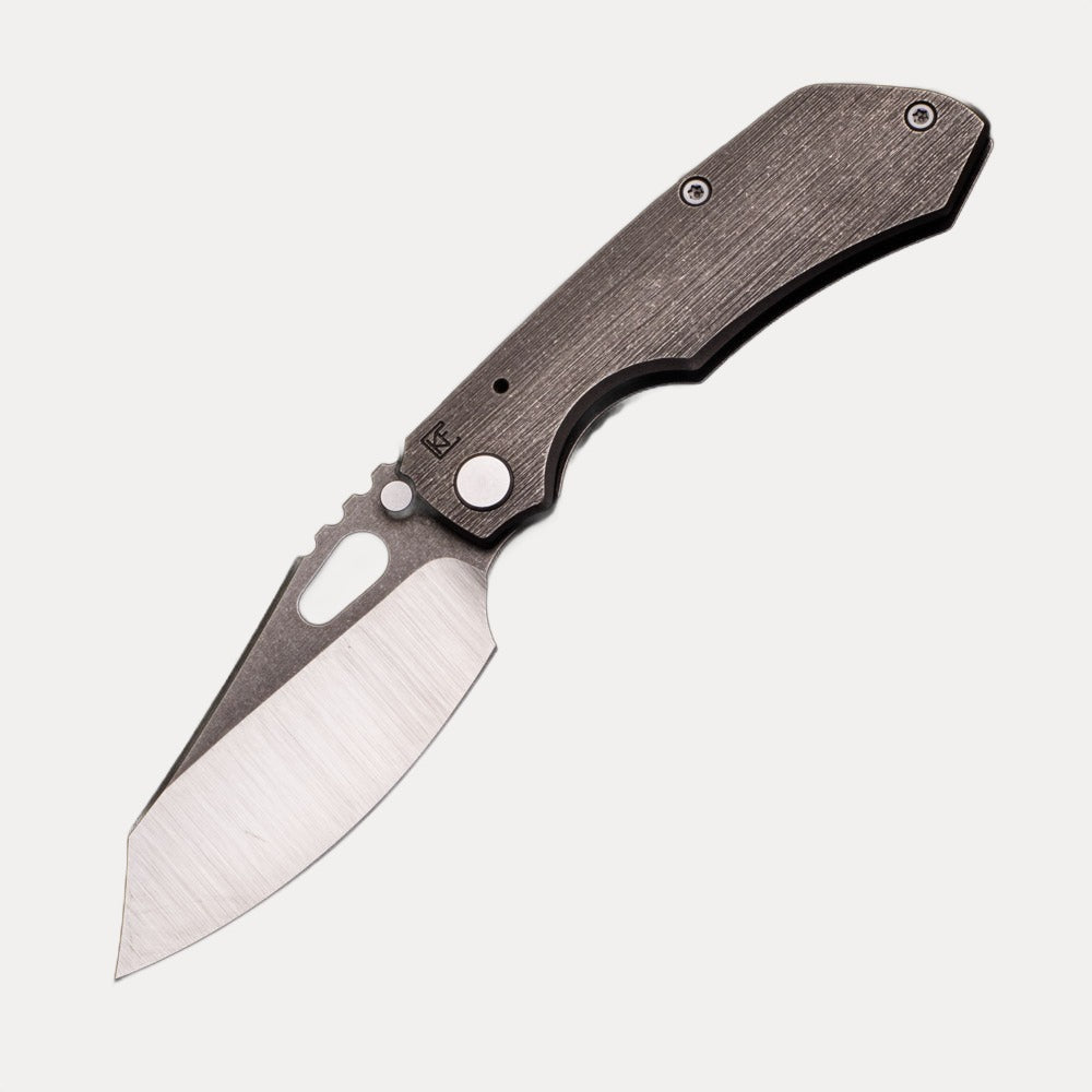 Custom Knife Factory Evolution 2.0 – Titanium Handle – M390 Blade