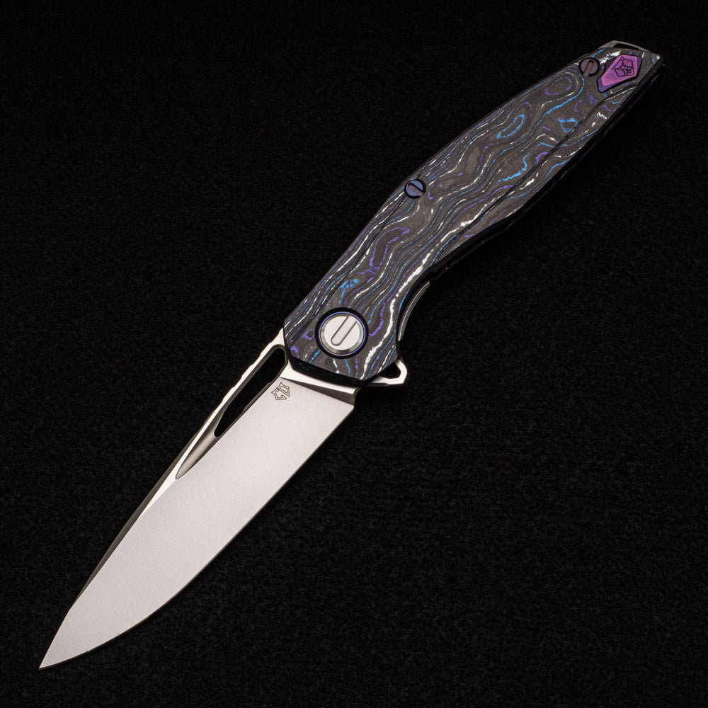 Shirogorov Custom Division 111 Deep Space - CarboTi Handle - S110V Blade - RBS