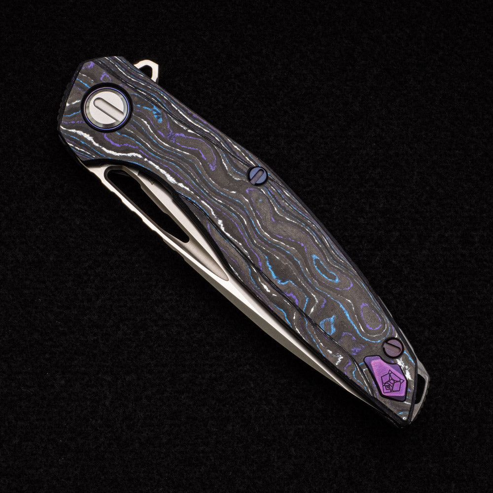 Shirogorov Custom Division 111 Deep Space - CarboTi Handle - S110V Blade - RBS