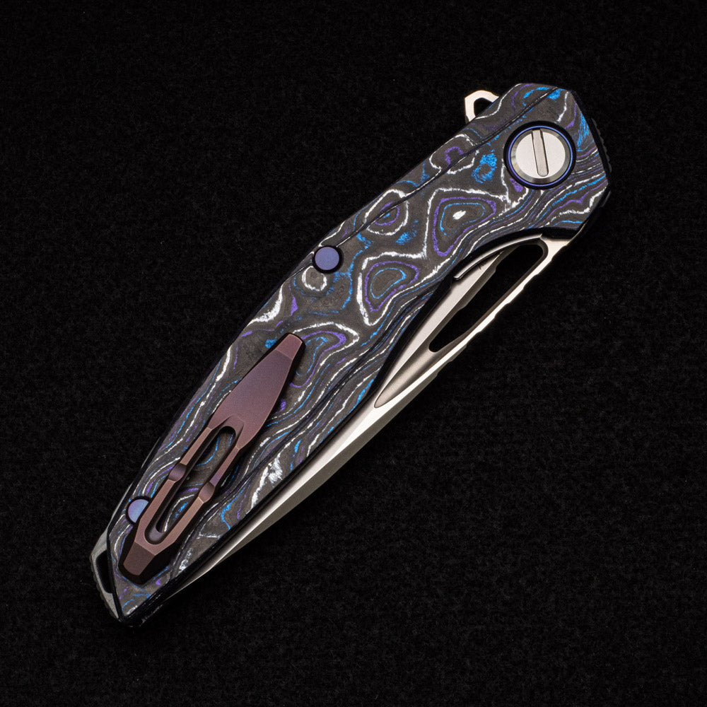 Shirogorov Custom Division 111 Deep Space - CarboTi Handle - S110V Blade - RBS