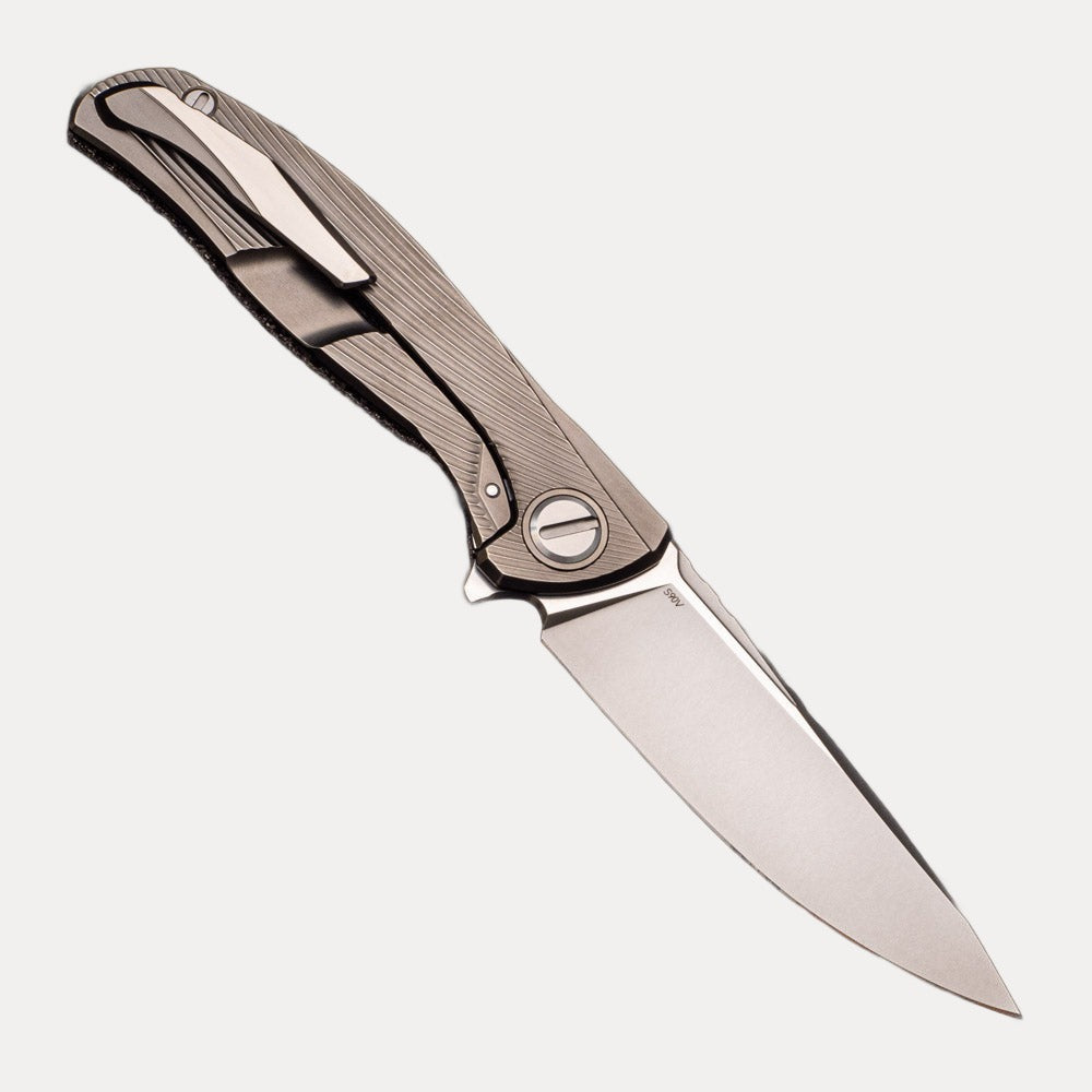 Shirogorov Custom Division Hati Magnetic - CarboTi Handle - S90V Blade - RBS