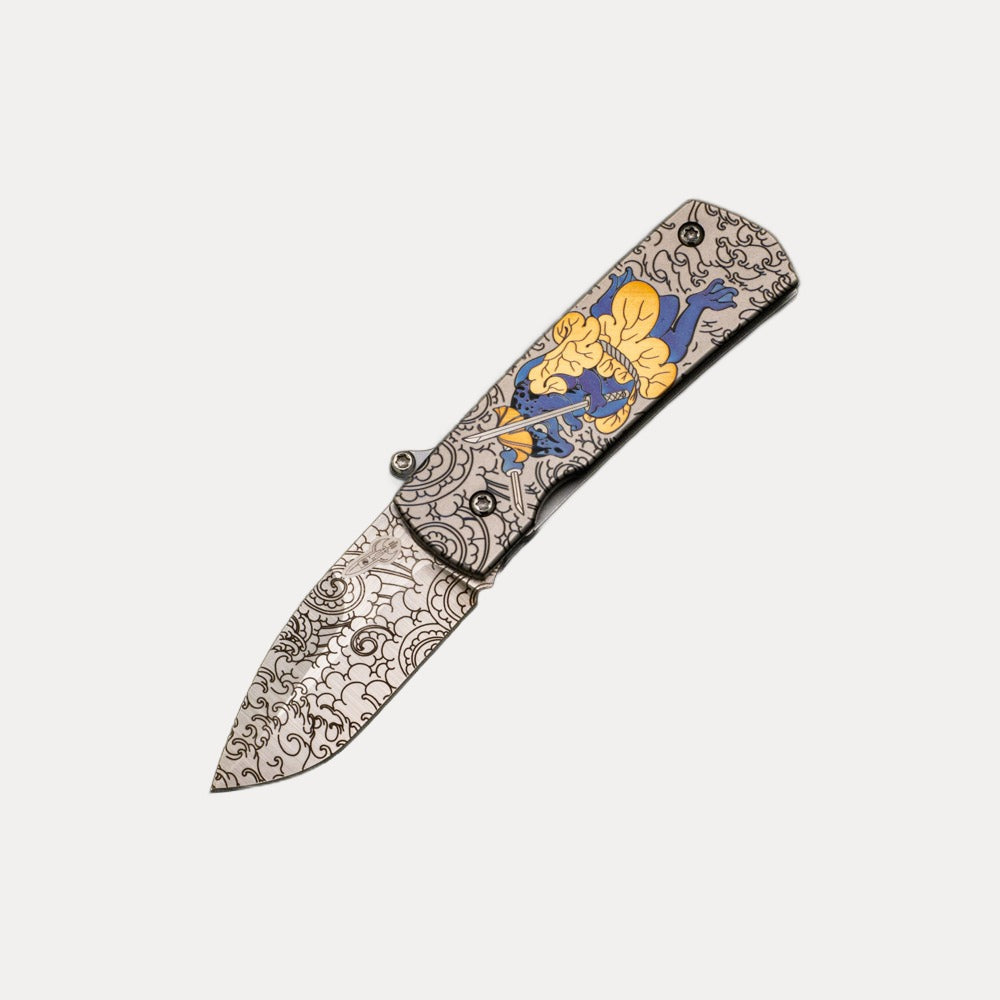 D Rocket Design - Stan Moizis Collaboration Frog Warrior Shamsher "Paw Claw" Lever Release (Limited)