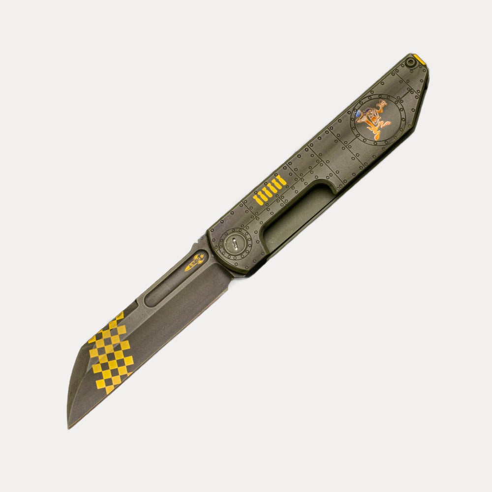 D Rocket Design T Devil B-52 Army Green Revenge “Fukushu” Front Flipper