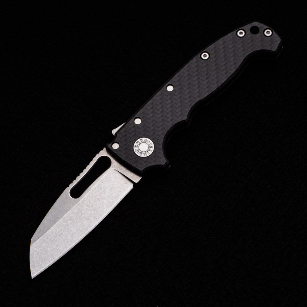 Demko Knives MG AD20S – Carbon Fiber Handle – CPM M4 Blade