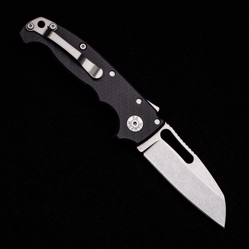 Demko Knives MG AD20S – Carbon Fiber Handle – CPM M4 Blade