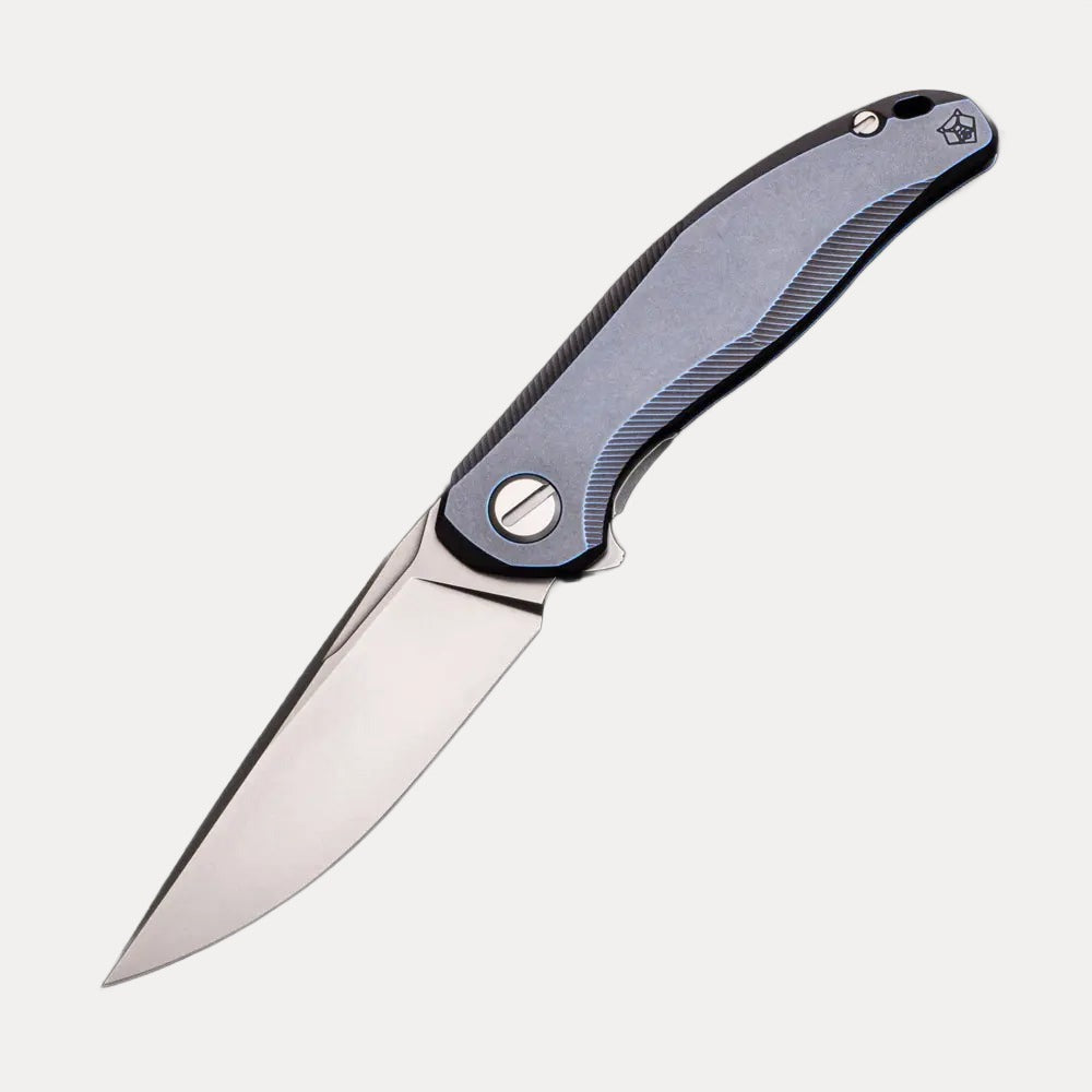 Shirogorov Stellar – First Production – Titanium Handle – S90V Blade – MRBS