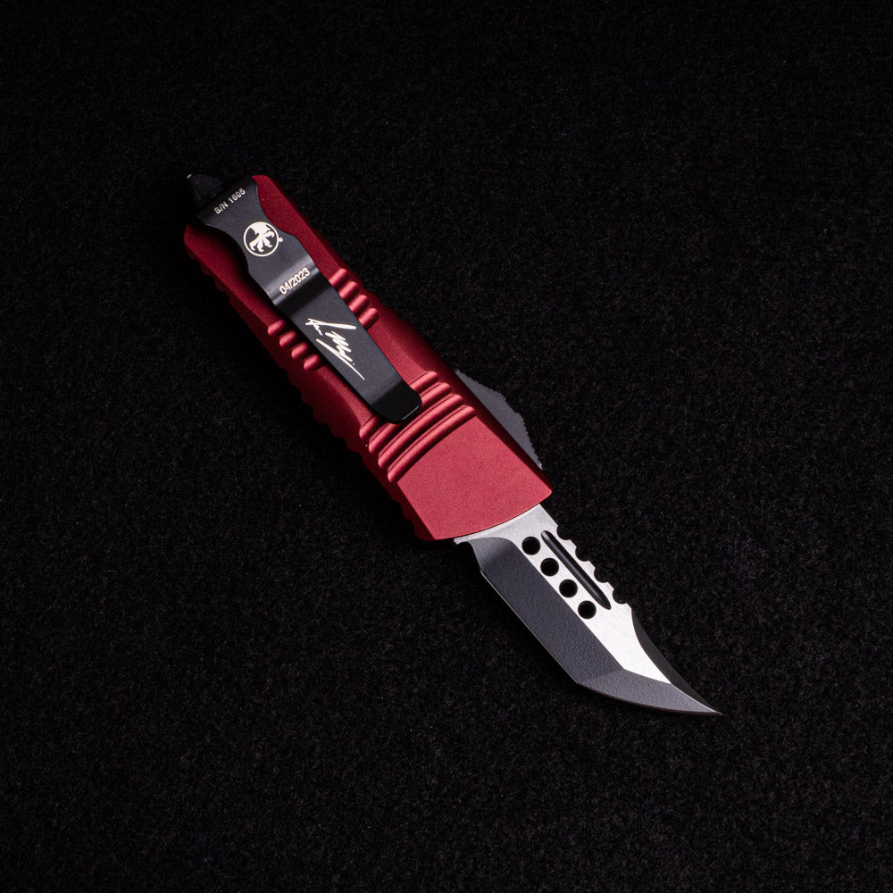 MICROTECH TROODON MINI HELLHOUND SIGNATURE SERIES MERLOT STANDARD 819-1 MRS