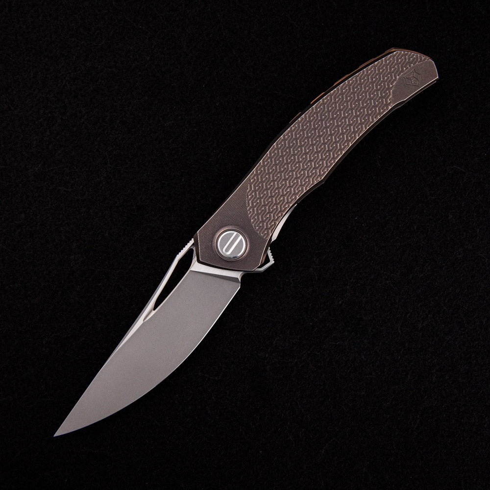 Shirogorov Mini Quantum SR – Titanium Handle – RPC – M398 Blade – SRRBS