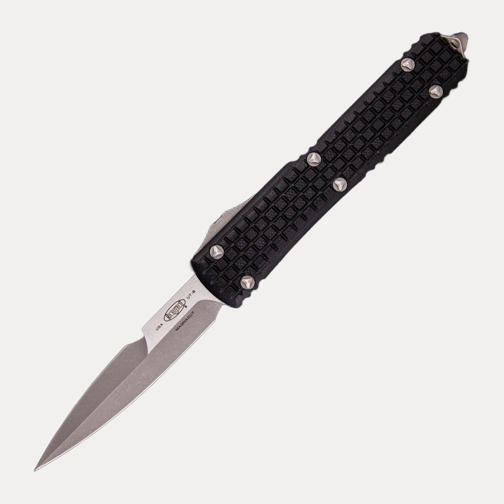 MICROTECH ULTRATECH BAYONET BLADE SHOW 2023 BLACK FRAG G10 TOP CPM MAGNACUT APOCALYPTIC STANDARD 120-10 APFRGTBKBS