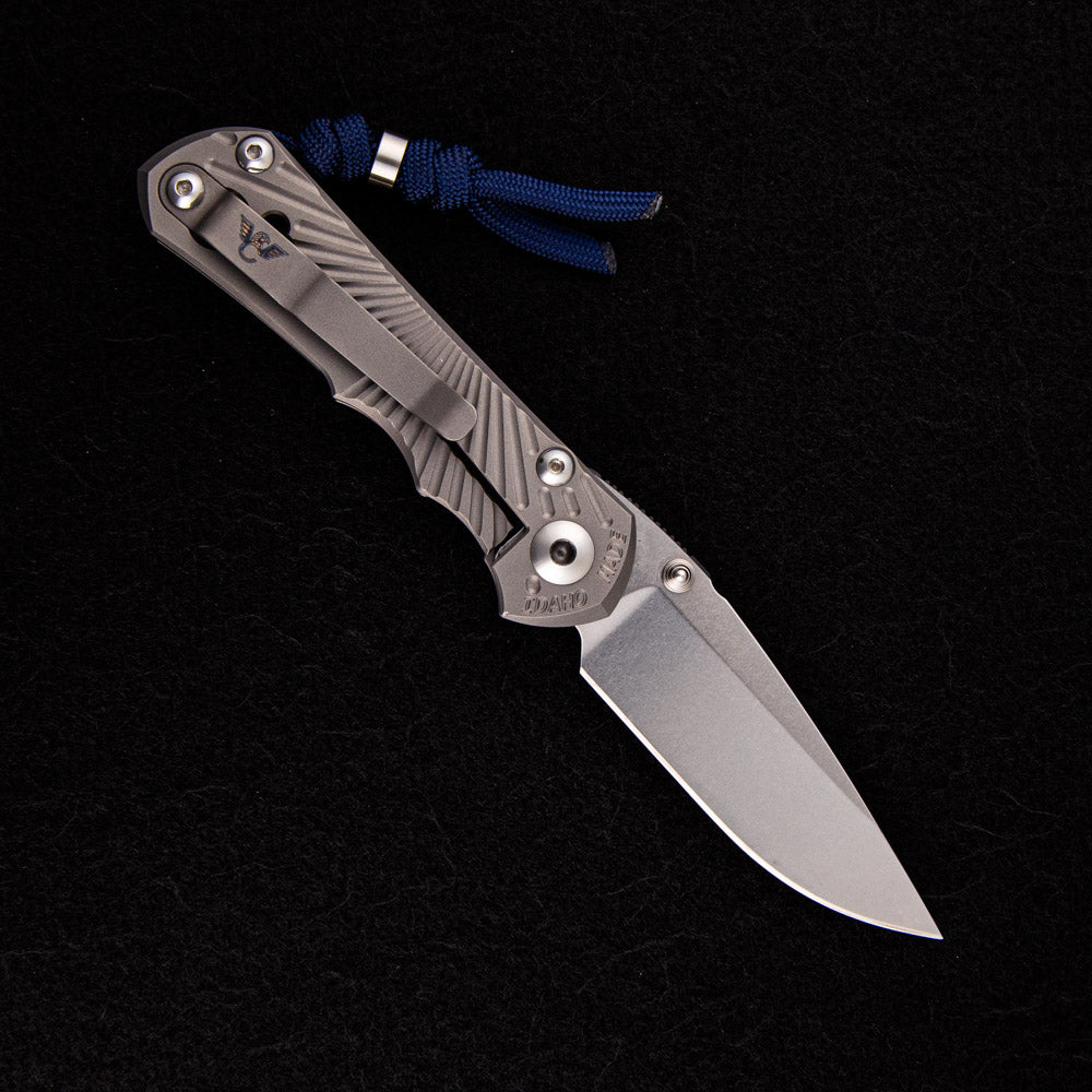 Chris Reeve Small Inkosi CAD Custom – Wilson Combat – Drop Point S35VN Blade