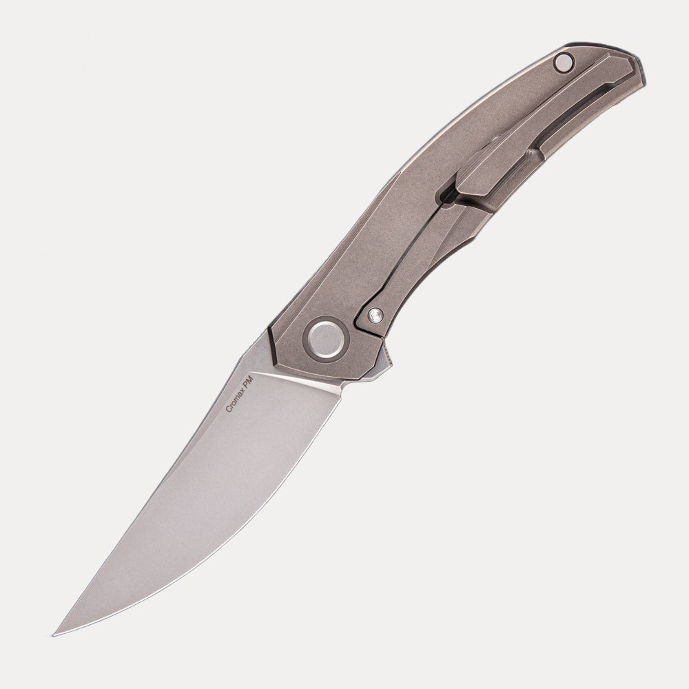 Shirogorov Quantum Ursus Lefty – Titanium Handle – Cromax PM Blade – MRBS