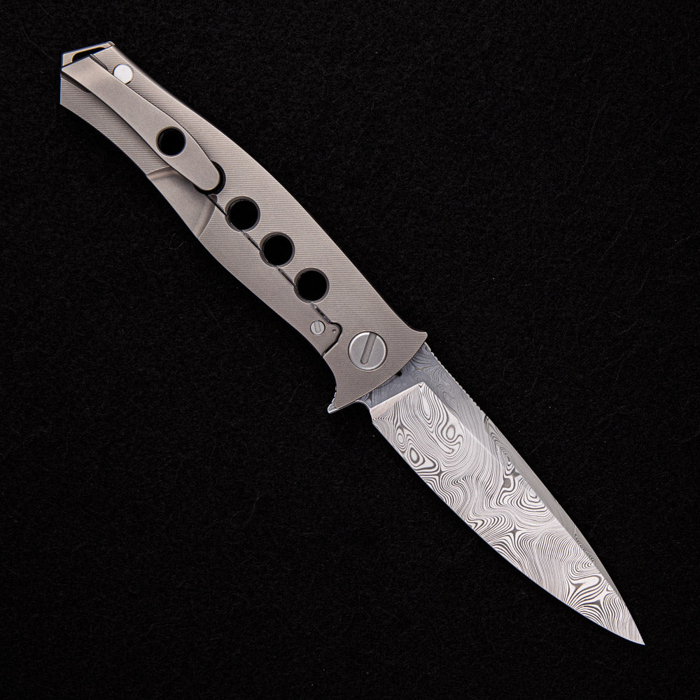 SHIROGOROV – “LIMITED EDITION” TOM MAYO DESIGN RUSSIAN DR. DEATH ARCTIC – DAMASTEEL & SILVER ALUTEX – RBS