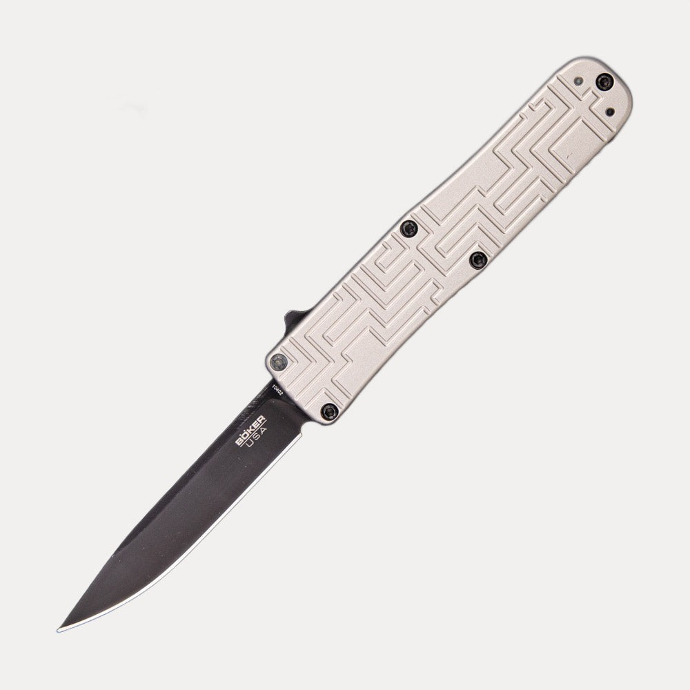 Boker Plus OTF – Coyote Handle – Black 154CM Blade