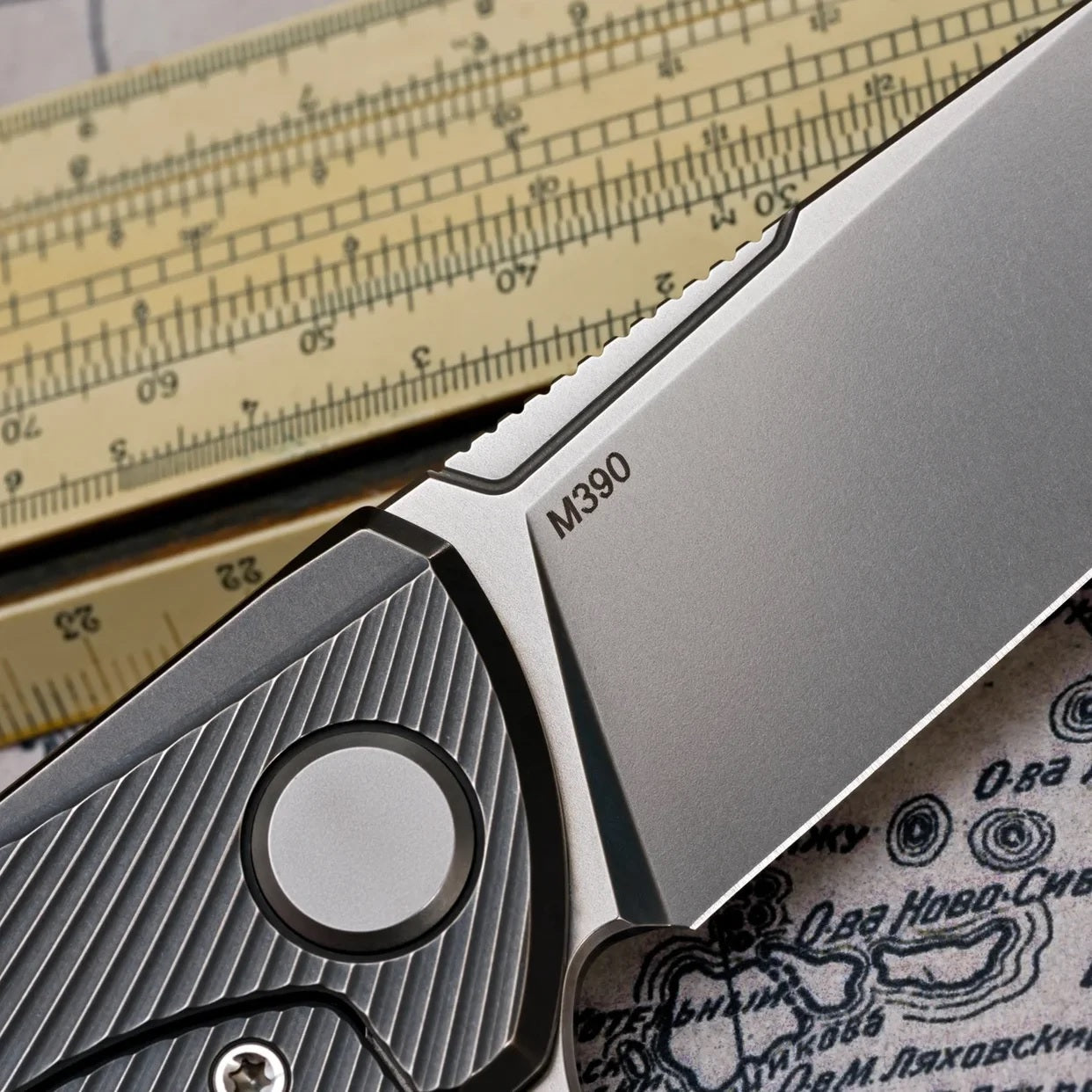 SHIROGOROV F95 ICEBREAKER SPECIAL EDITION - M390 BLADE - TITANIUM HANDLE - MRBS