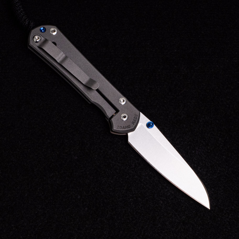 CHRIS REEVE SMALL SEBENZA 31 – BLUE DOUBLE THUMB LUGS – INSINGO CPM MAGNACUT BLADE