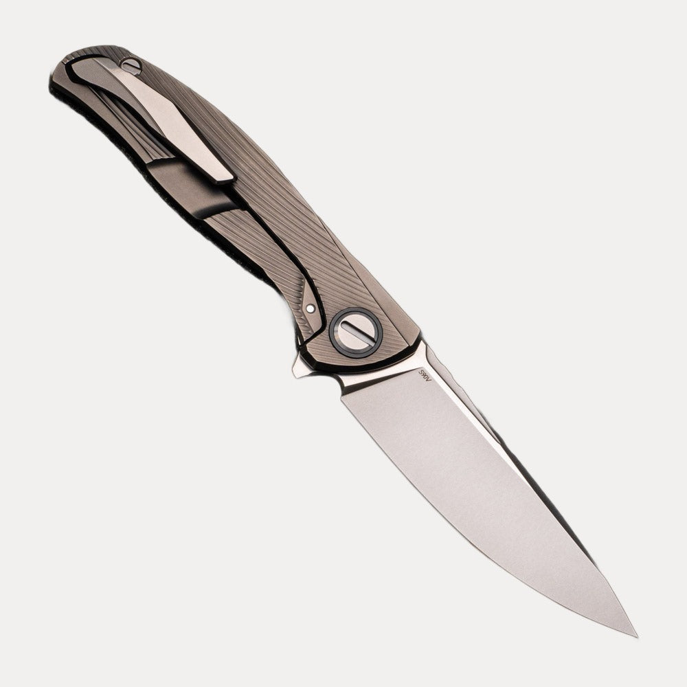 Shirogorov Custom Division Hati Magnetic - CarboTi Handle - S90V Blade - RBS