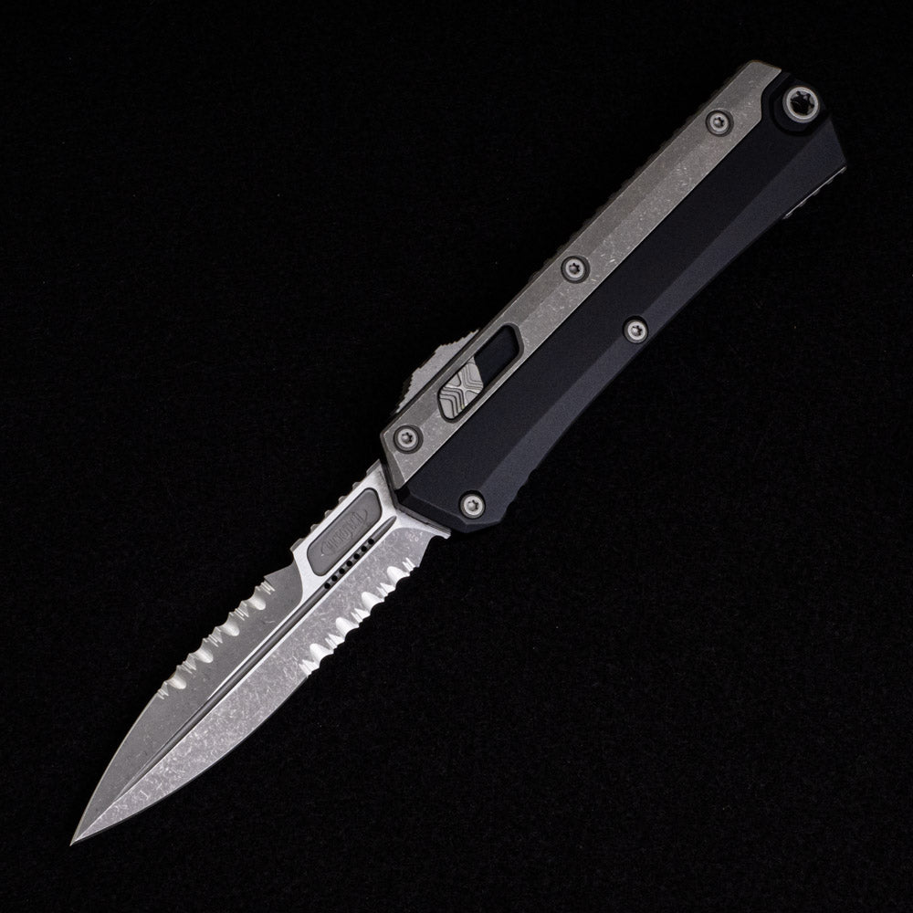 MICROTECH GLYKON BAYONET – APOCALYPTIC OVERLAY APOCALYPTIC FULL SERRAT