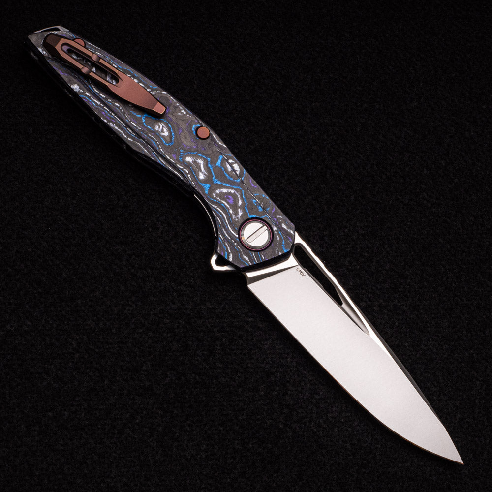 Shirogorov Custom Division 111 Deep Space - CarboTi Handle - S110V Blade - RBS