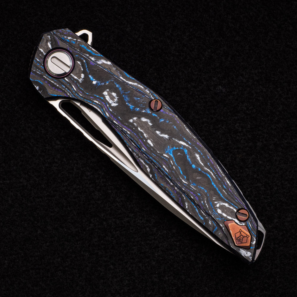 Shirogorov Custom Division 111 Deep Space - CarboTi Handle - S110V Blade - RBS