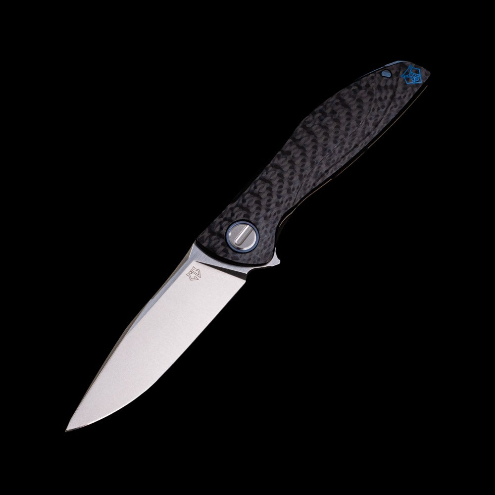 Shirogorov Custom Division Hation – Carbon Fiber Handle – S90V Blade – SRRBS